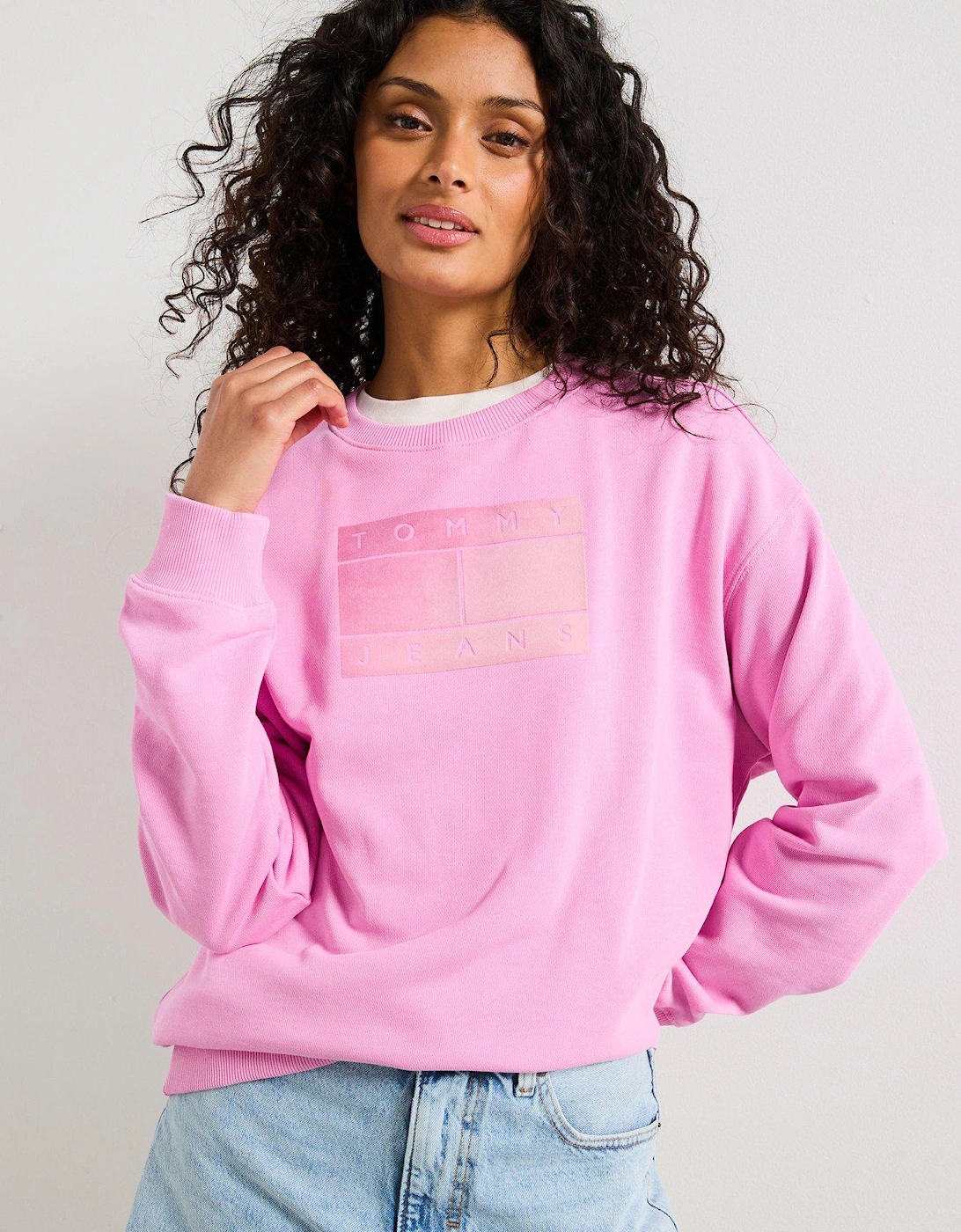 Regular Logo Sweatshirt - Pink, 2 of 1