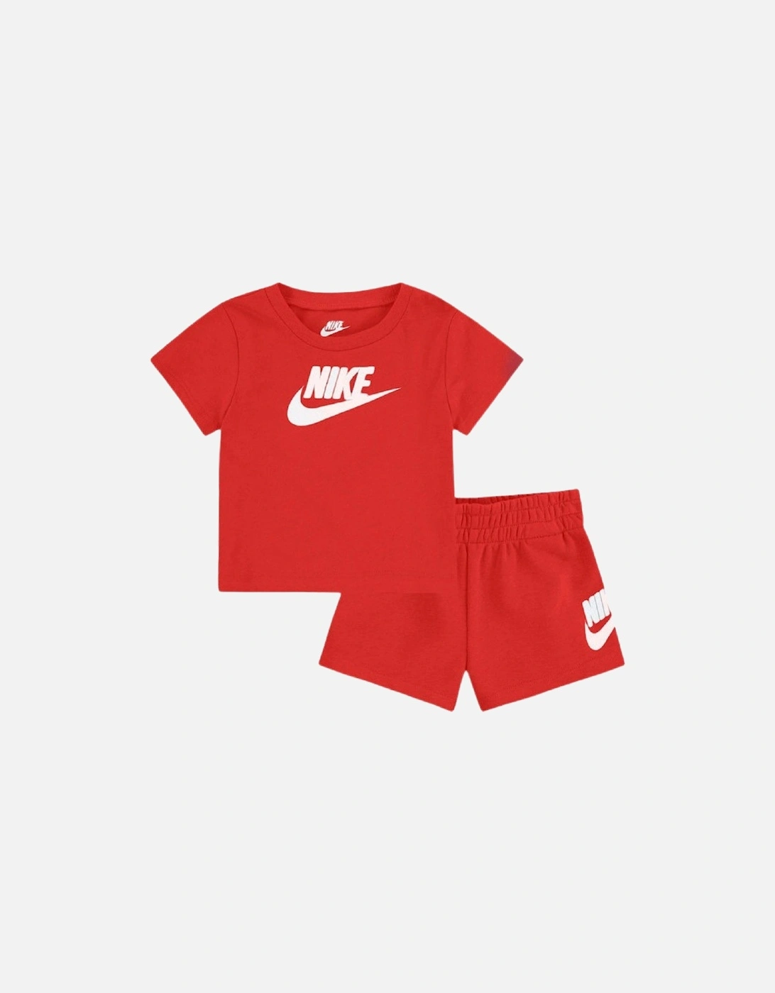 Infant Boys Club Short And T-Shirt Set - Red, 2 of 1