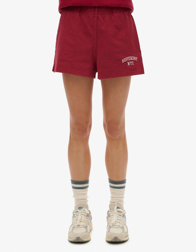 Athletic Essentials Graphic Shorts - Red
