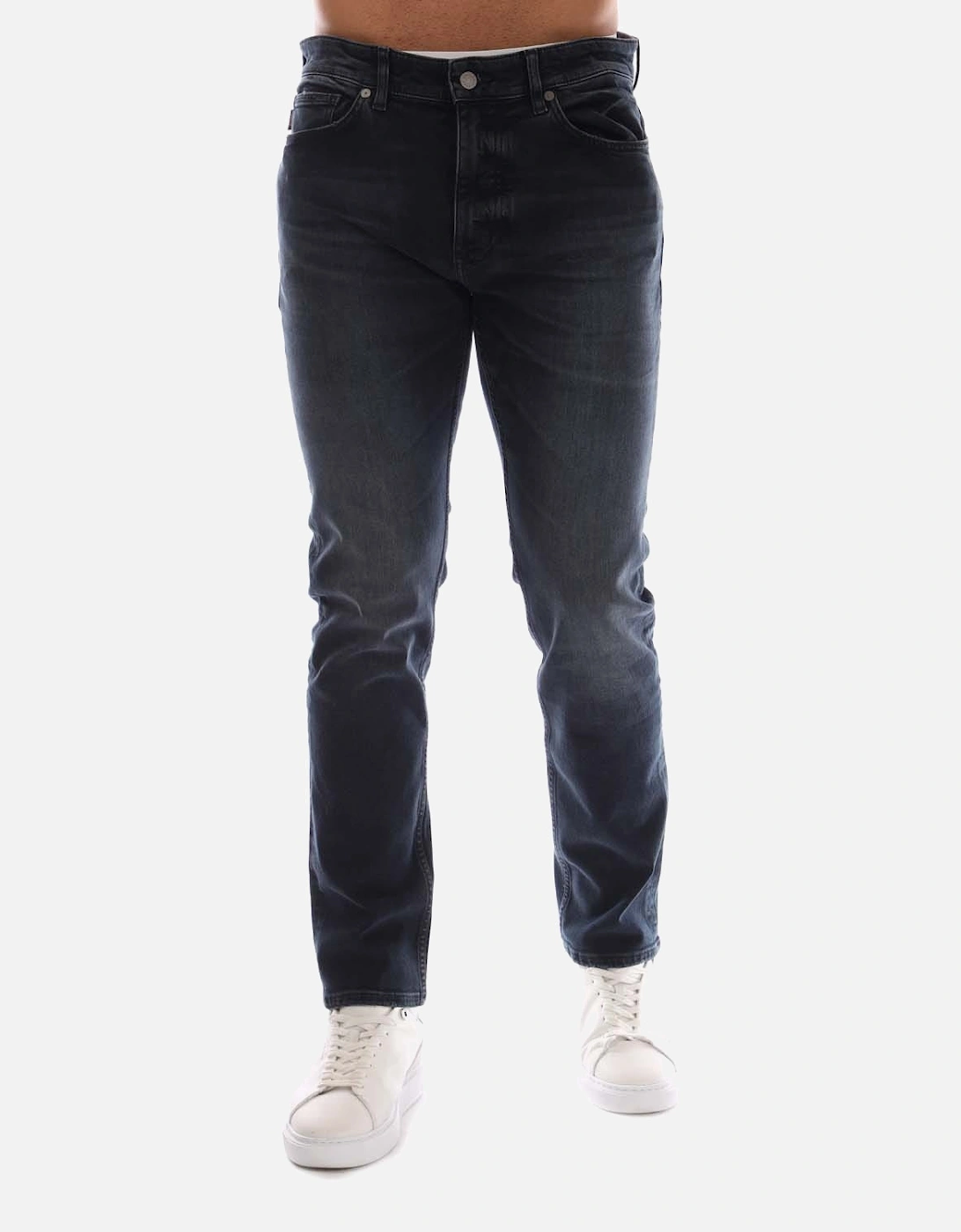 Hugo Boss Men's Delaware Slim-Fit Jeans - Navy - Size: 34/30
