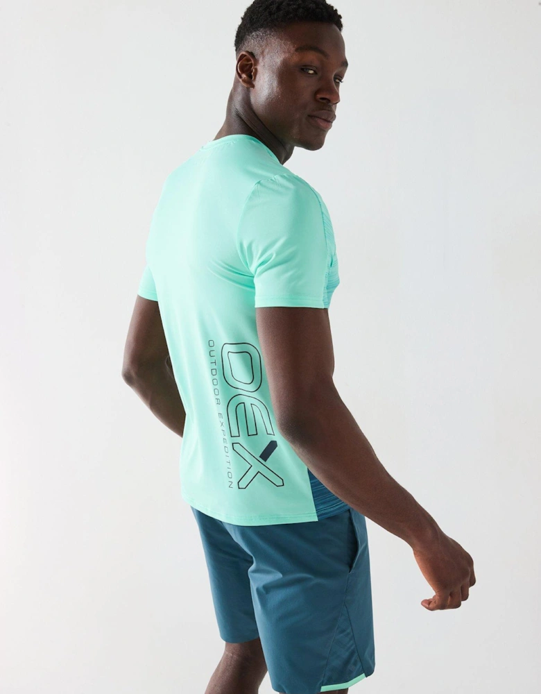 Mens Heuco Tee Shirt - Mint