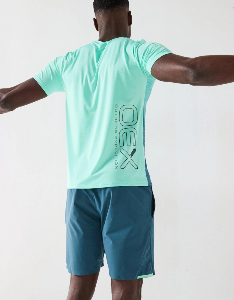 Mens Heuco Tee Shirt - Mint