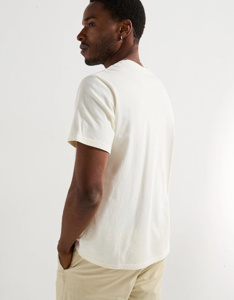 Graphic Relaxed Fit Short Sleeve T-shirt - White