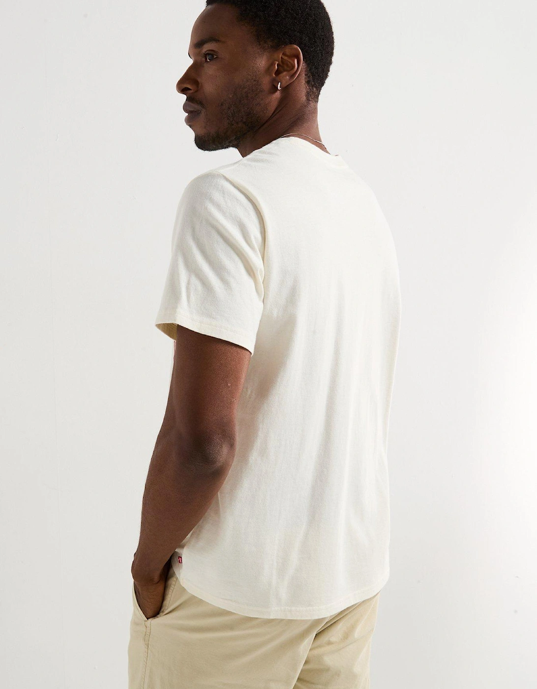 Graphic Relaxed Fit Short Sleeve T-shirt - White