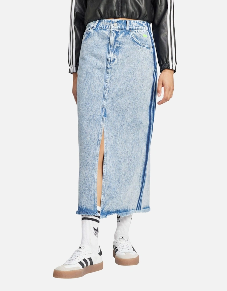 Kseniaschnaider Denim Maxi Skirt