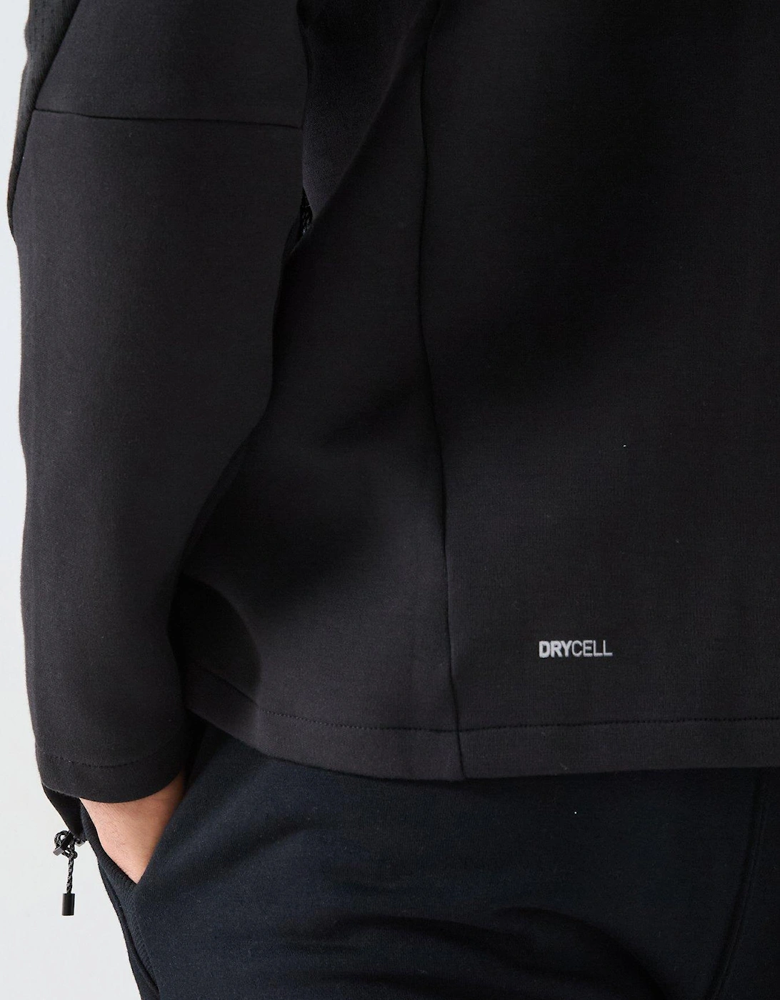 Men's Evostripe Full-Zip Hoodie - Black