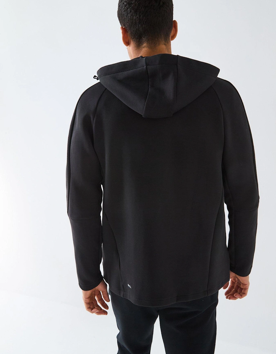 Men's Evostripe Full-Zip Hoodie - Black