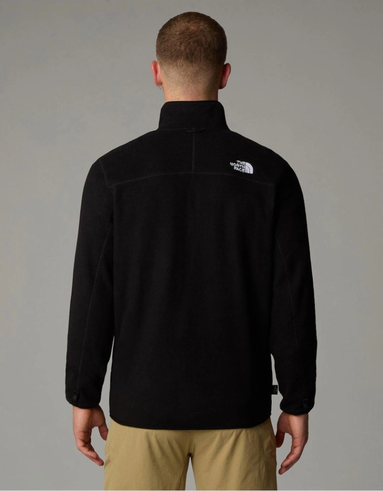 Men's 100 Glacier Full Zip Jacket - Black