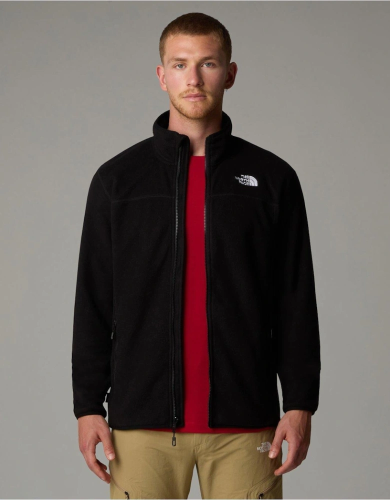 Men's 100 Glacier Full Zip Jacket - Black