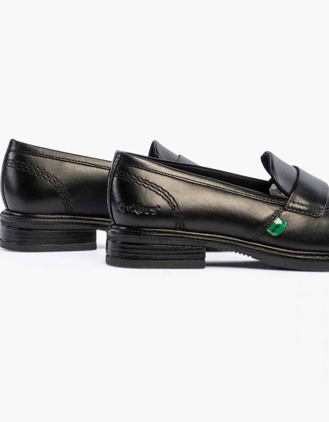 114819 LACH Girls School Shoes Black