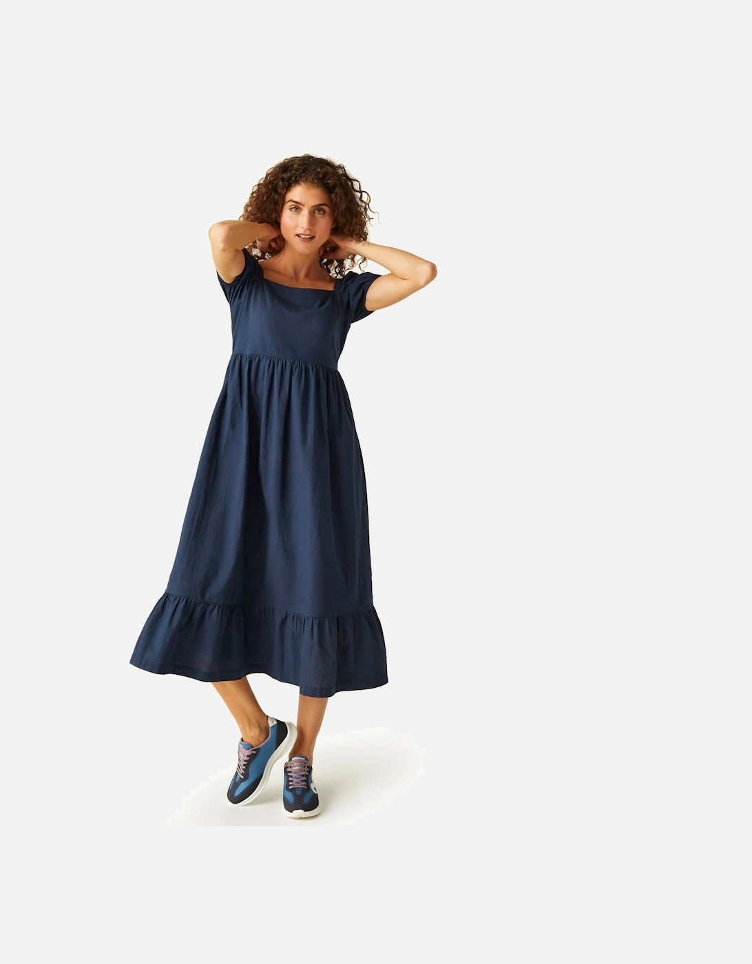 Womens Emilrah Midi Dress, 2 of 1