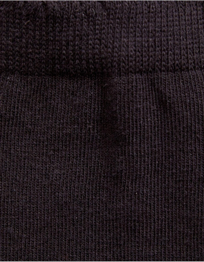 Girls Knee High Socks 5 Pack - Black