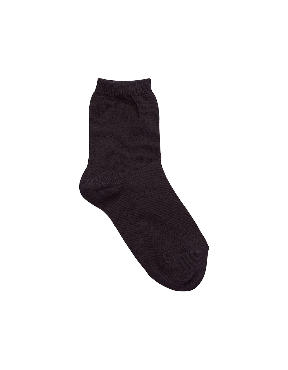7 Pack Unisex Ankle Socks - Black