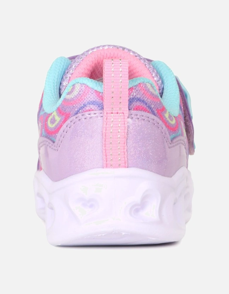 Heart Lights Boogie Girls Infant Trainers