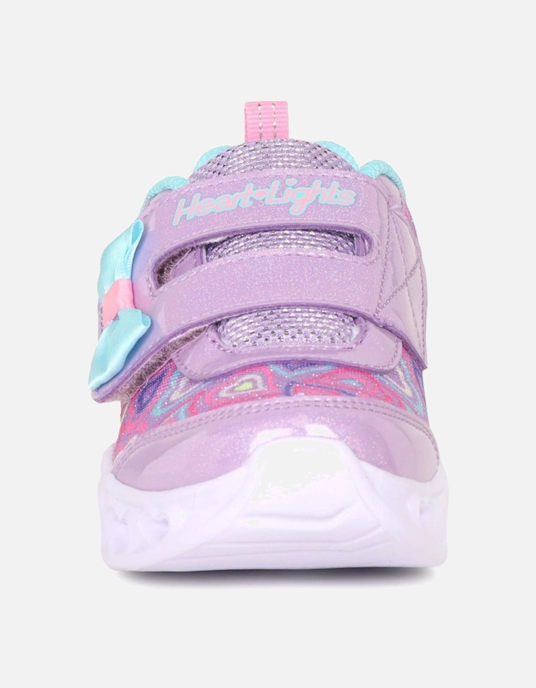 Heart Lights Boogie Girls Infant Trainers