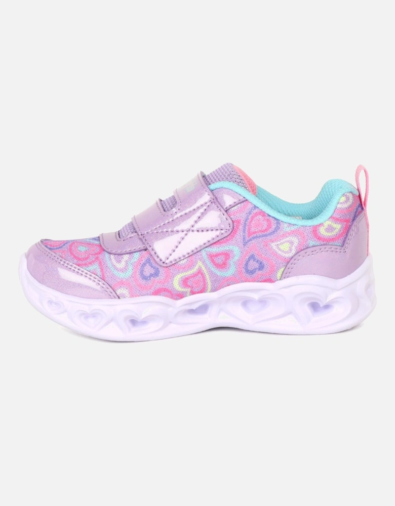 Heart Lights Boogie Girls Infant Trainers