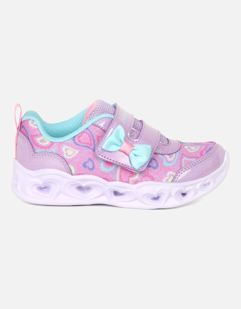 Heart Lights Boogie Girls Infant Trainers