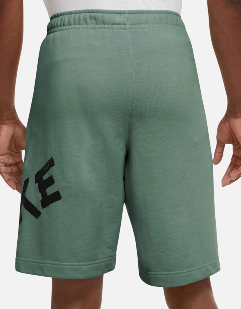 Club Mens Shorts French Terry Cotton Gym Shorts Relaxed Fit Summer Bermuda