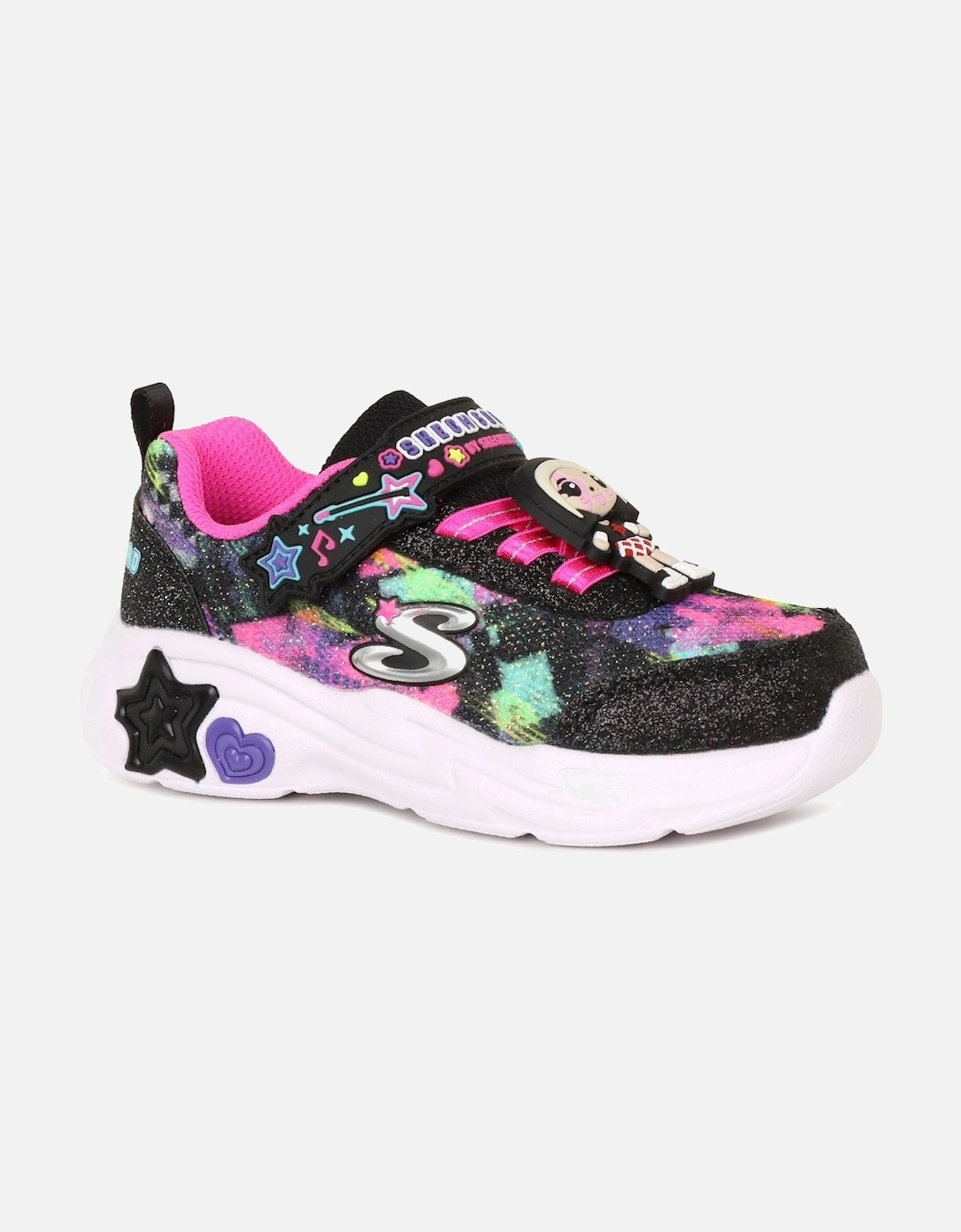 Snuggle Sneaks Tod Girls Infant Trainers, 8 of 7