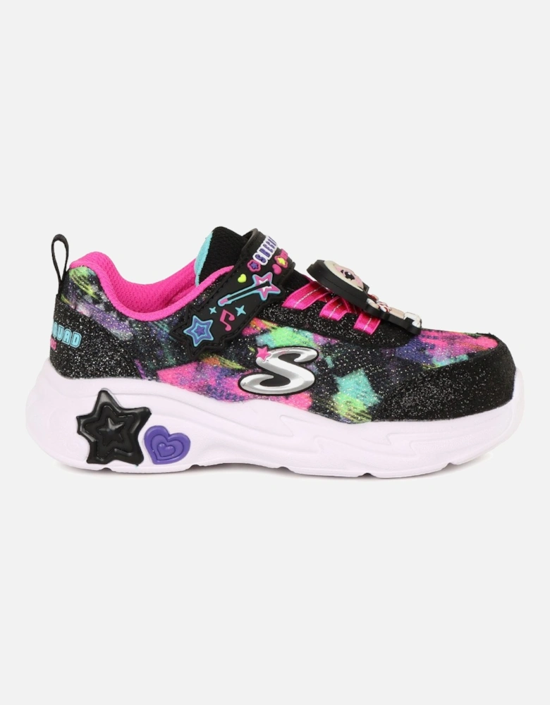Snuggle Sneaks Tod Girls Infant Trainers
