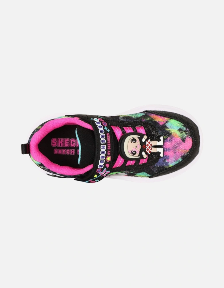 Snuggle Sneaks Tod Girls Infant Trainers