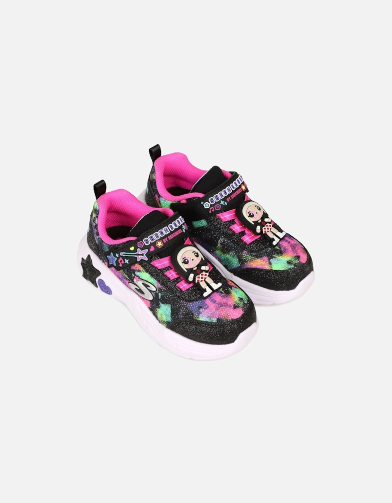 Snuggle Sneaks Tod Girls Infant Trainers