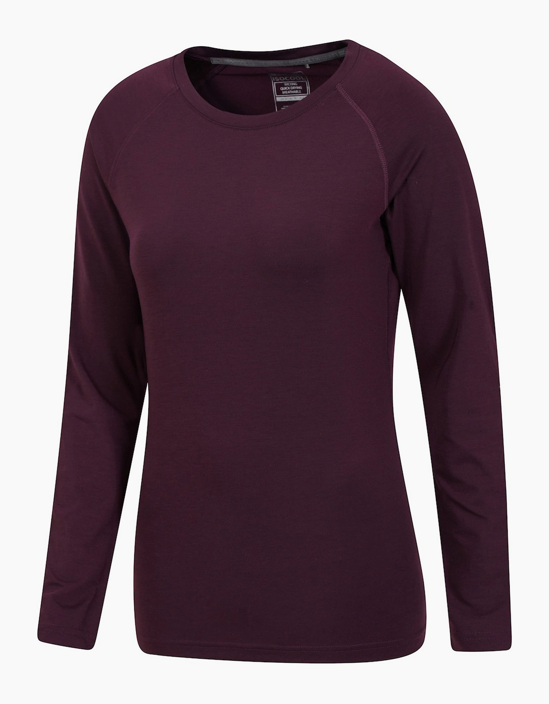 Mountain Warehouse Women's Purple / Quick Dry Long-Sleeved Top - Size: 12