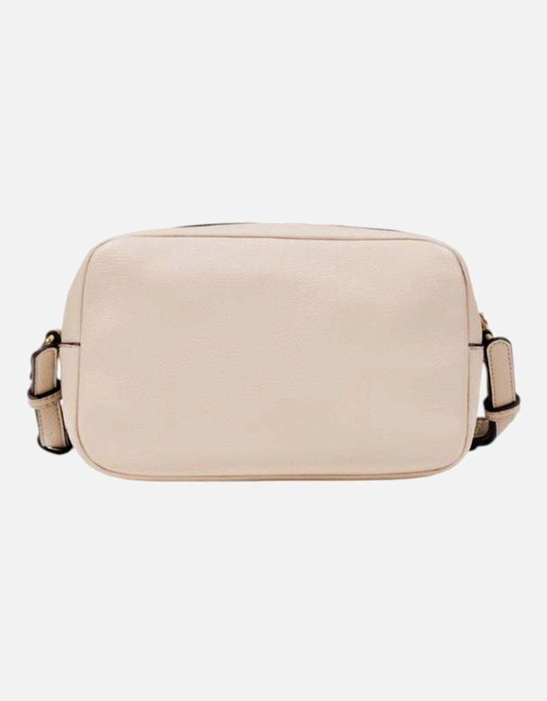 Medium Polyurethane Handbag with Chain Strap Women - Gray