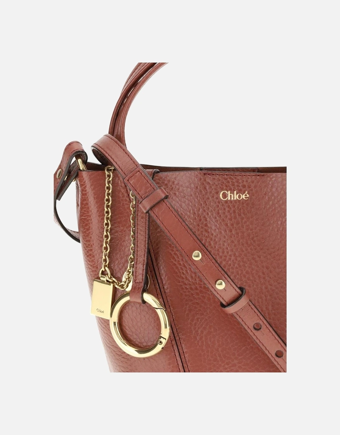 Spin Shoulder Bag with Adjustable Strap Women - Brown