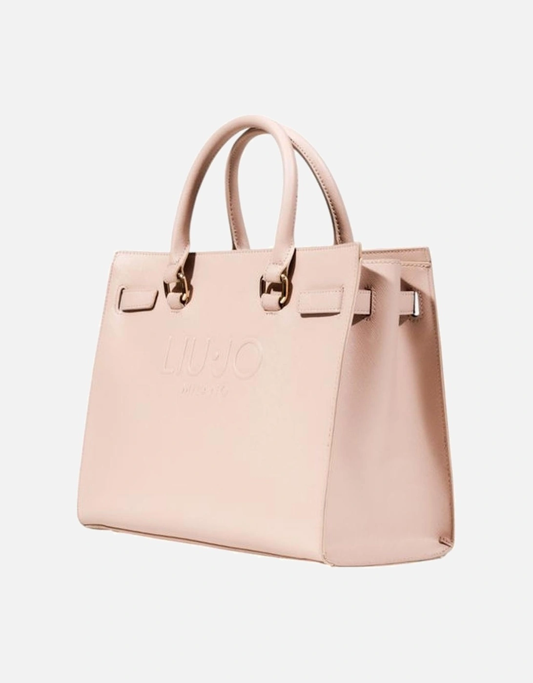 Large Polyurethane Tote Bag Women - Pink Handbags