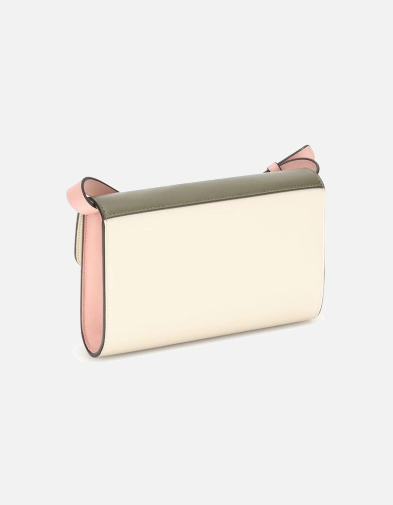 Trunkaroo Leather Shoulder Bag with Gold Details Women - Multicolor