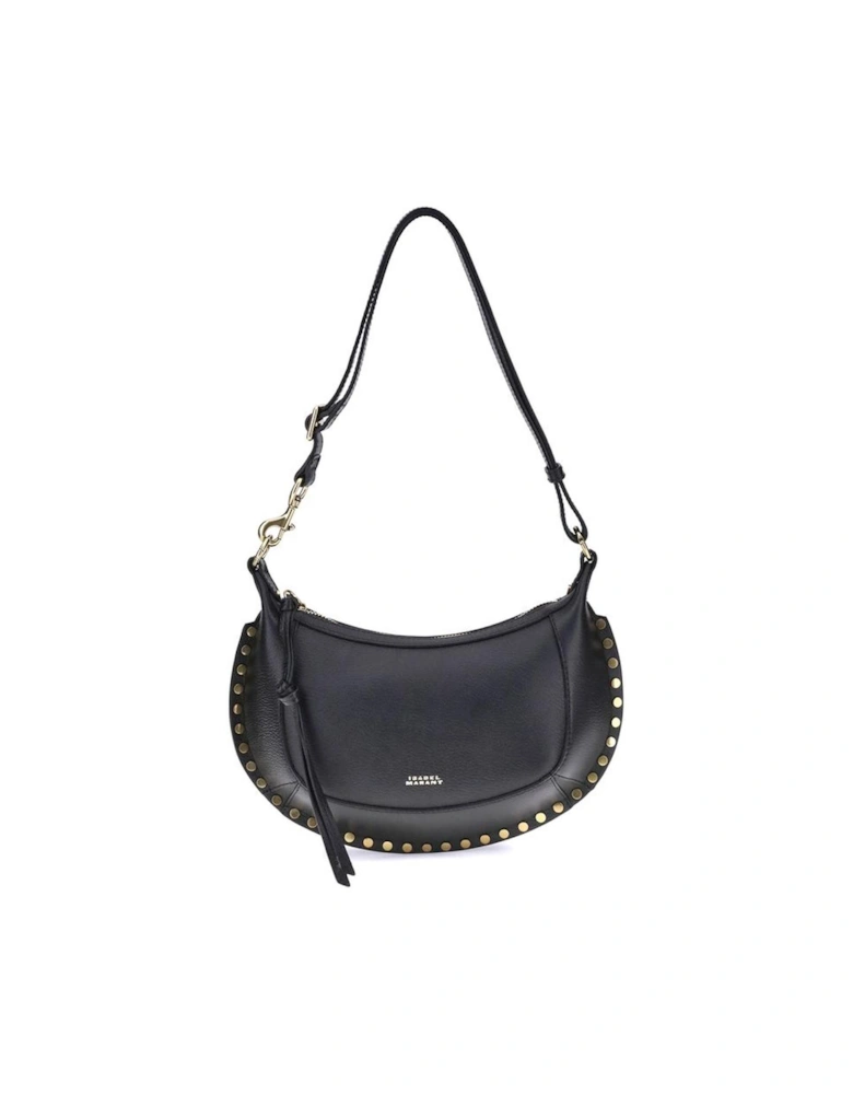 Oksan Moon Versatile Leather Shoulder Bag Women - Beige