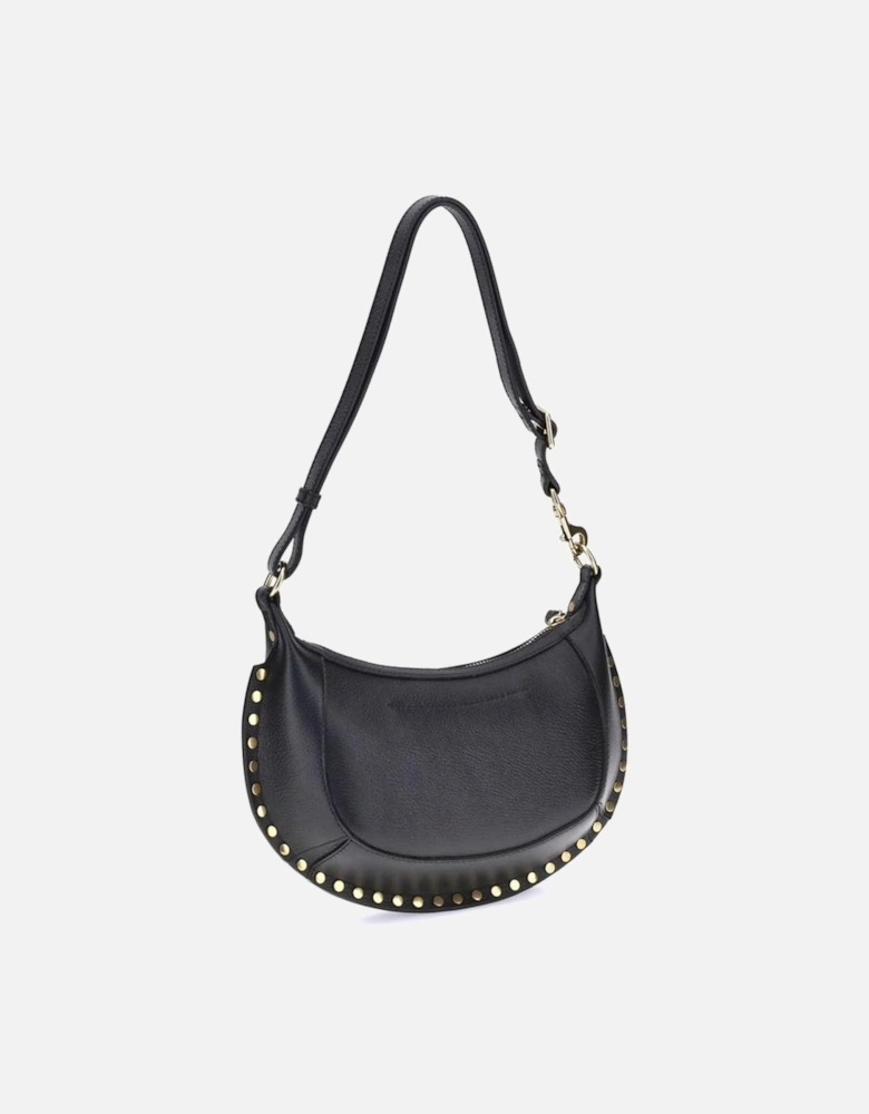 Oksan Moon Versatile Leather Shoulder Bag Women - Beige