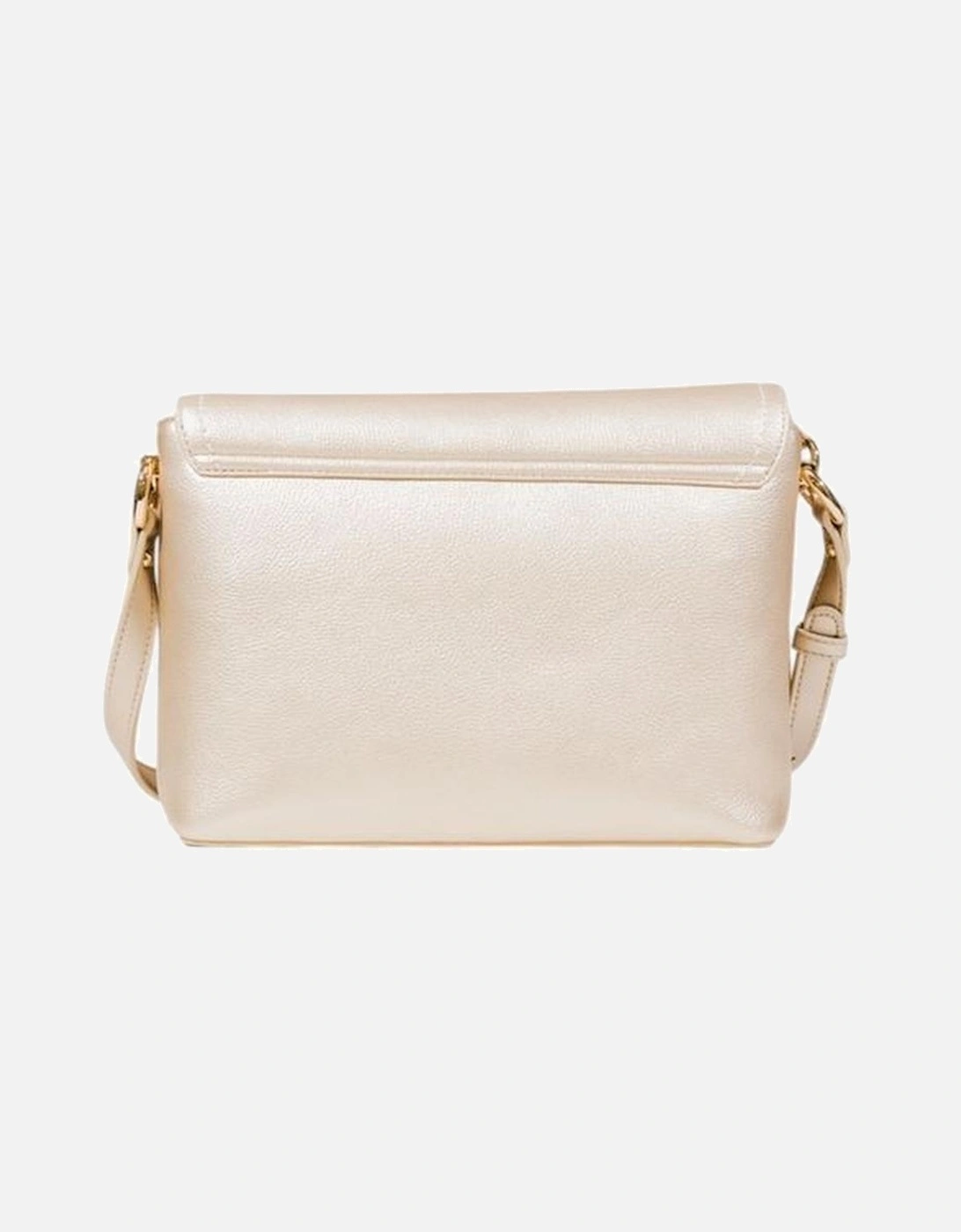 Medium Eco-Leather Messenger Bag with Wallet Women - Gold Handbags