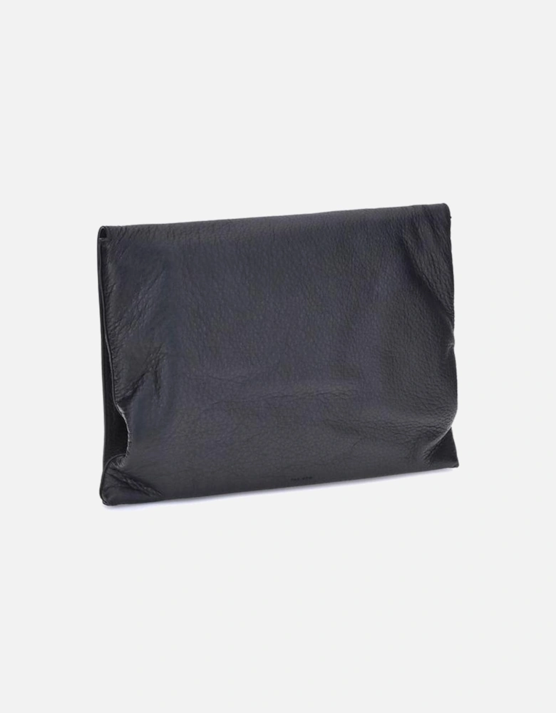 Soft Goatskin Leather Shoulder Bag Women - Black