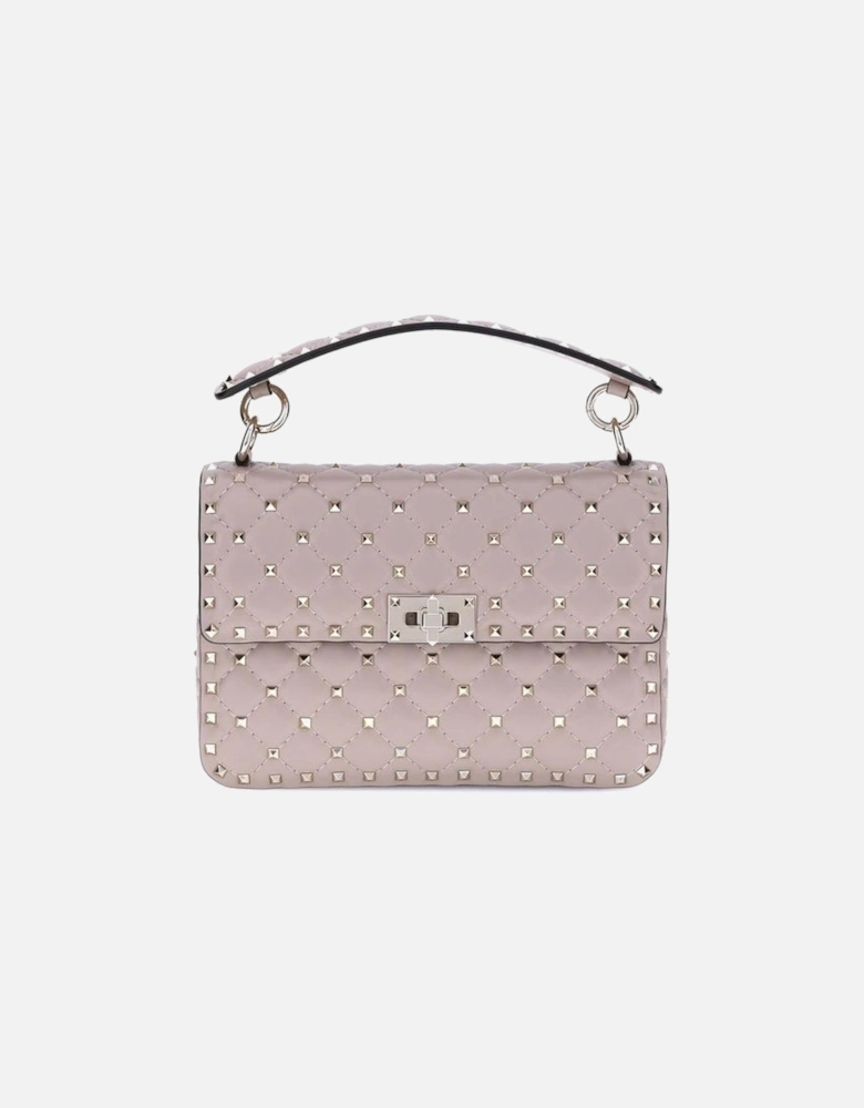 Rockstud Spike Quilted Leather Shoulder Bag Women - Multicolor