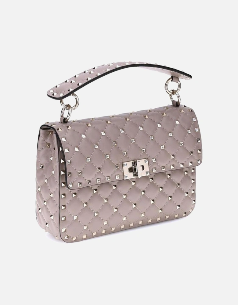 Rockstud Spike Quilted Leather Shoulder Bag Women - Multicolor