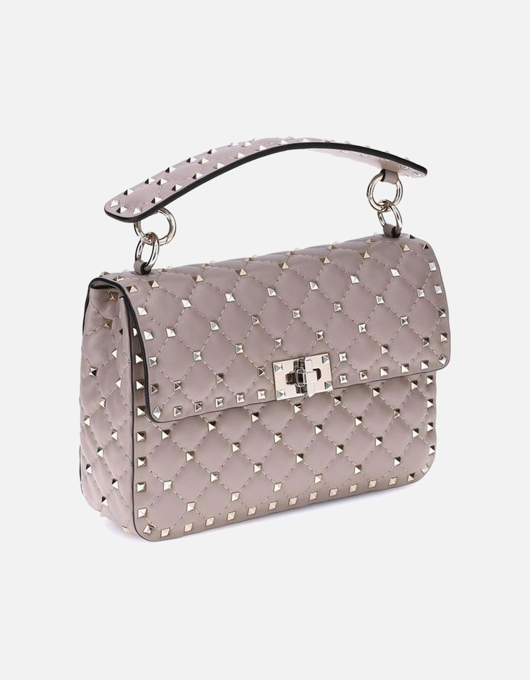 Rockstud Spike Quilted Leather Shoulder Bag Women - Multicolor