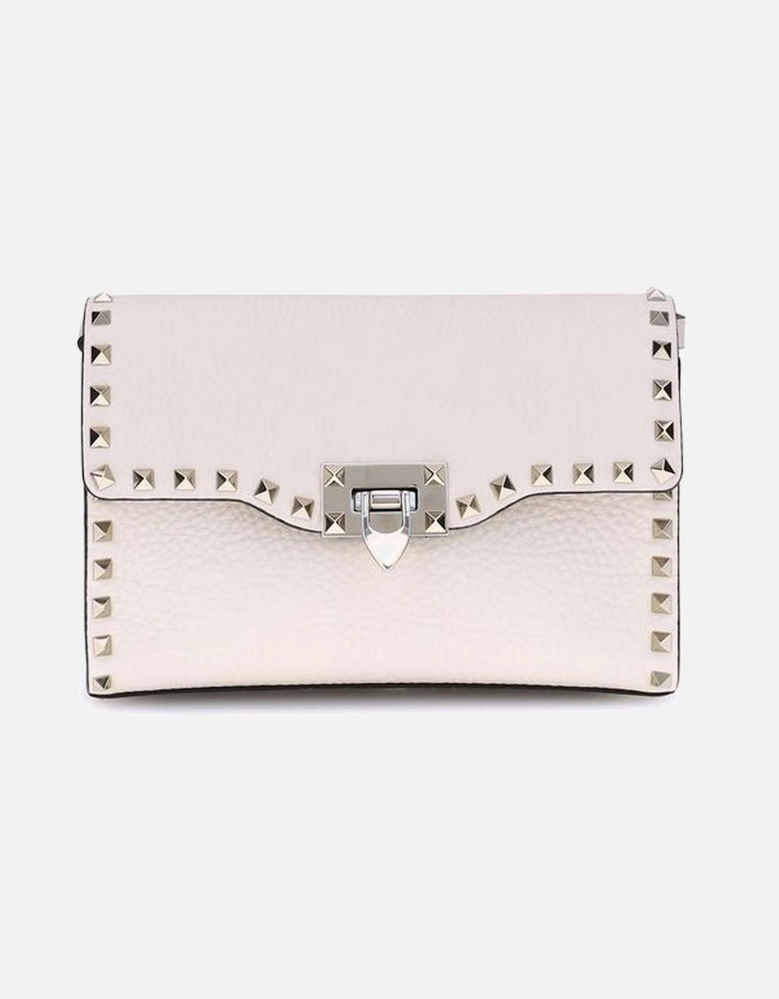 Rockstud Shoulder Bag with Adjustable Strap Women - Cream, 5 of 4