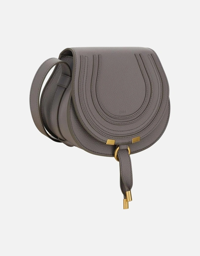 Calfskin Shoulder Bag with Leather Tassel Women - Gray