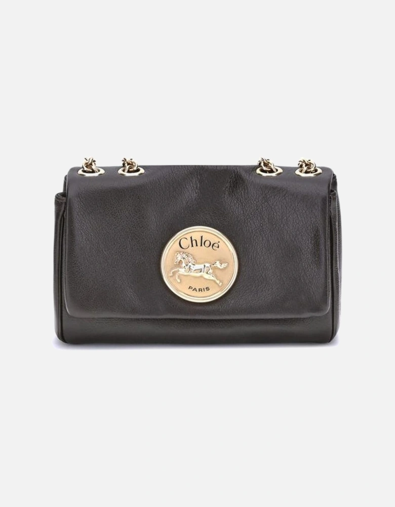Heritage Grained Leather Shoulder Bag Women - Brown