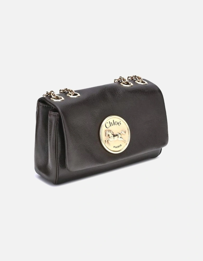 Heritage Grained Leather Shoulder Bag Women - Brown