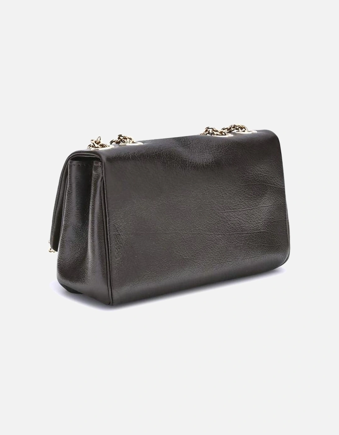Heritage Grained Leather Shoulder Bag Women - Brown
