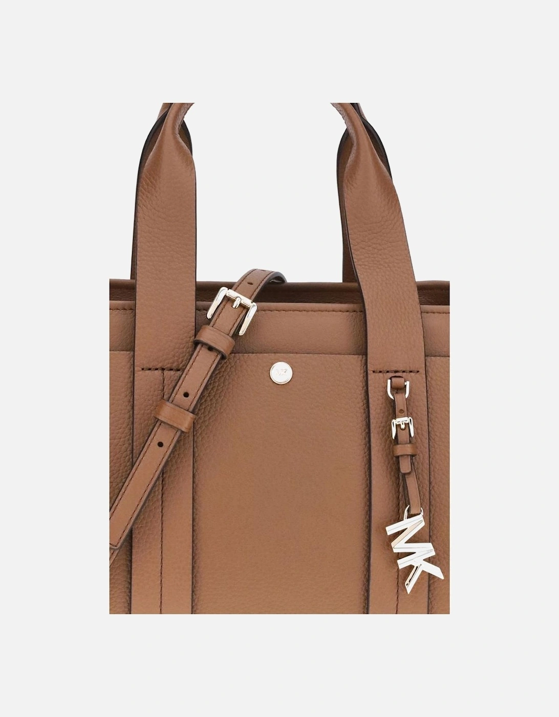 Small Romee Grained Leather Handbag Women - Brown