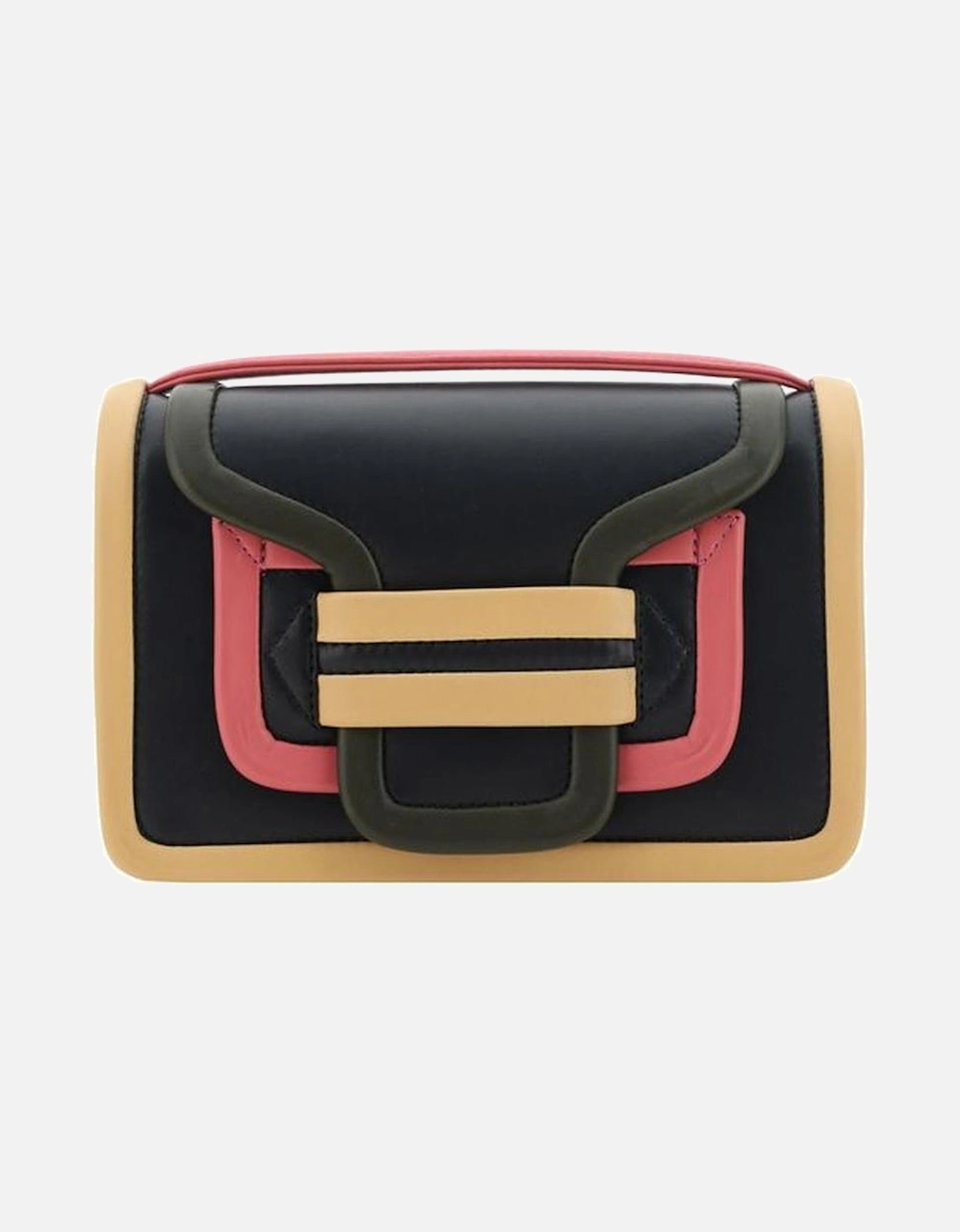 Alpha Shoulder Bag with Interlocking Flap Pocket Women - Multicolor