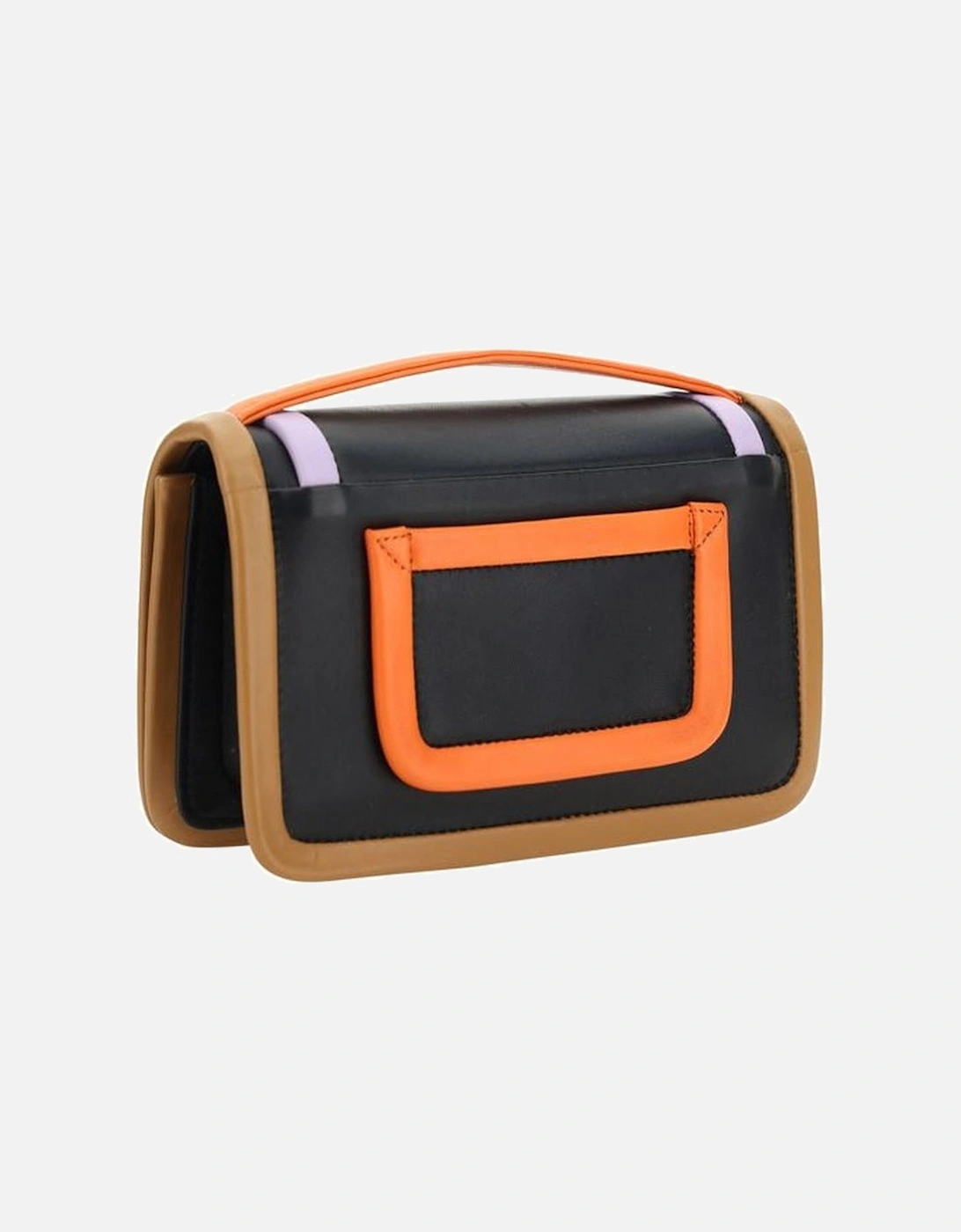 Alpha Shoulder Bag with Interlocking Flap Pocket Women - Multicolor