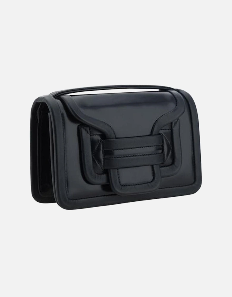 Alpha Shoulder Bag with Adjustable Strap Women - Black