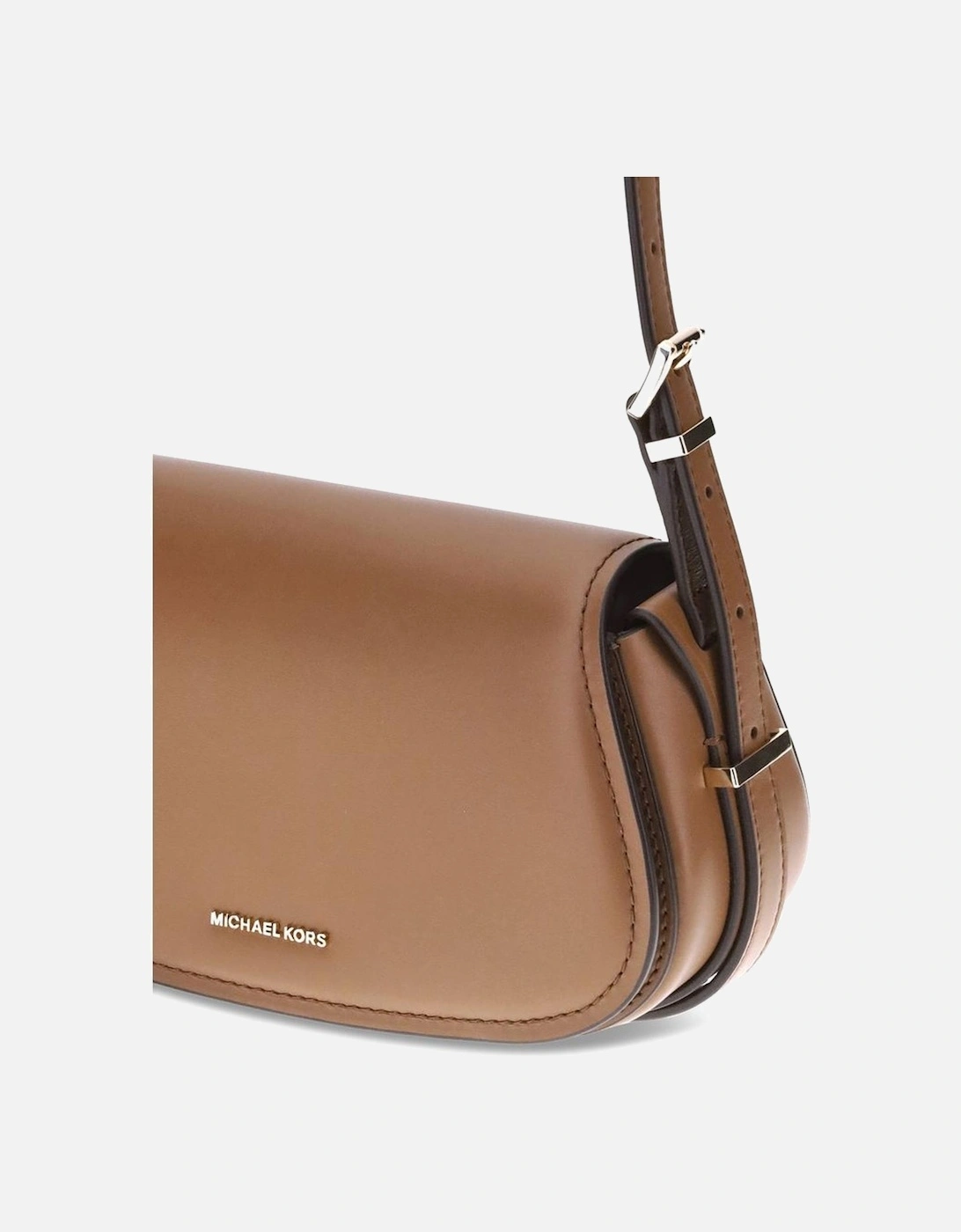 Small Calf Leather Shoulder Bag Women - Beige