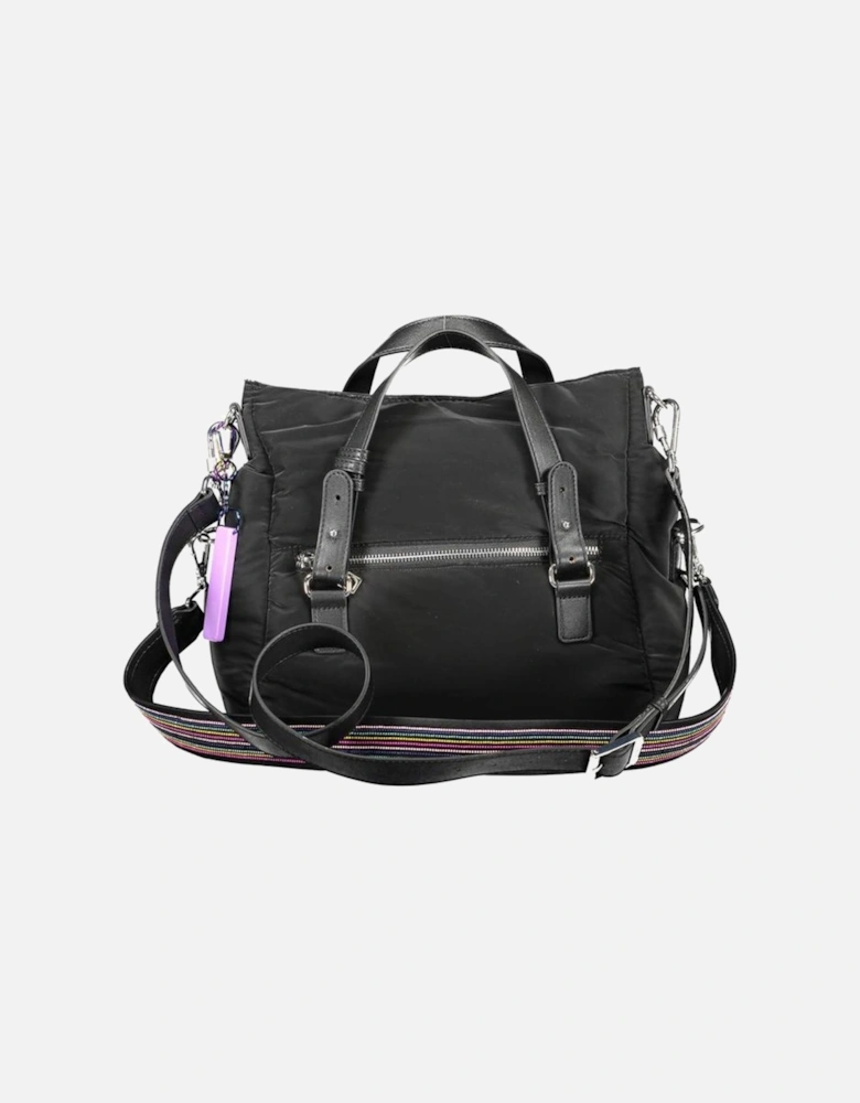 Versatile Tote Bag with Adjustable Straps Women - Black Handbags