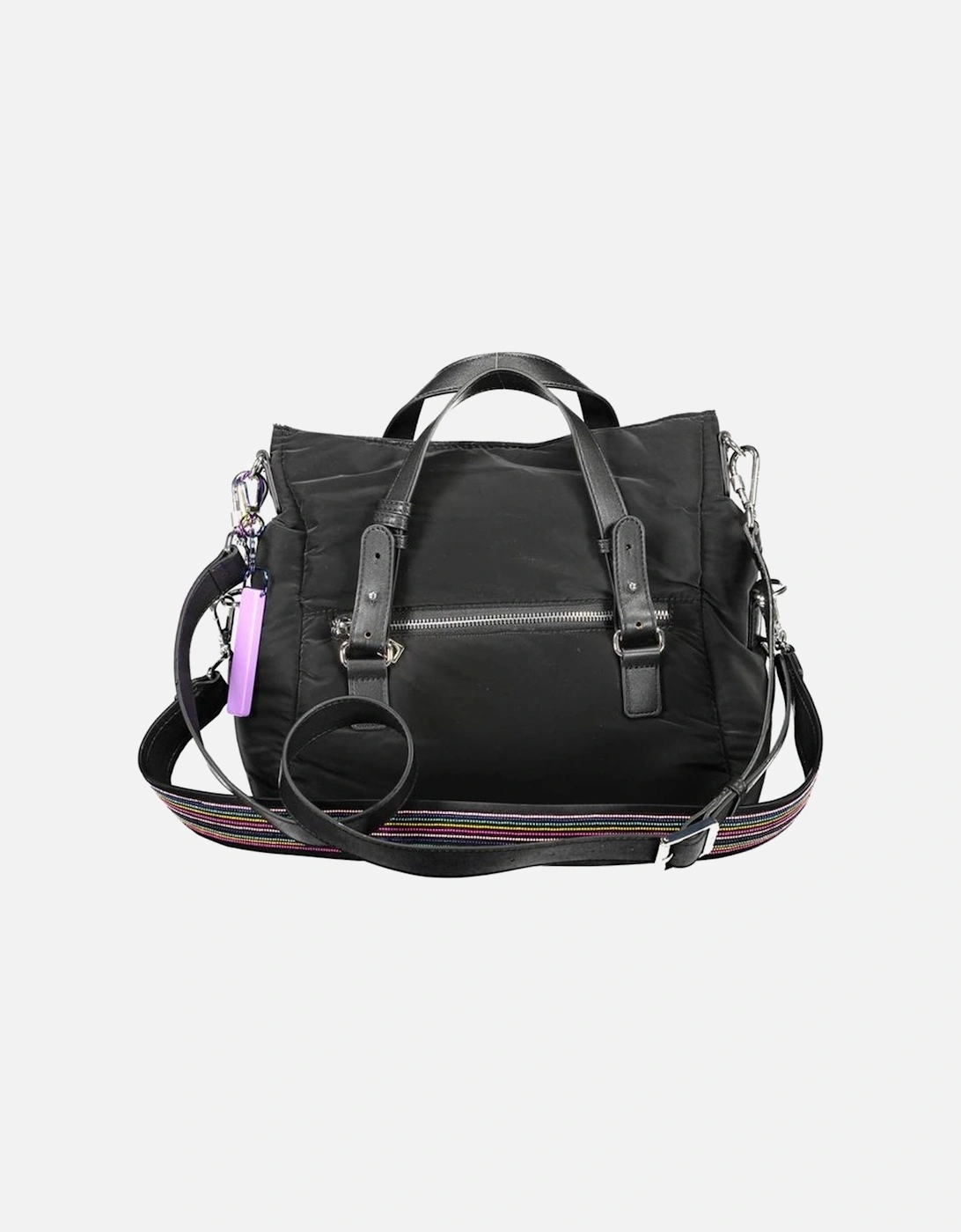 Versatile Tote Bag with Adjustable Straps Women - Black Handbags